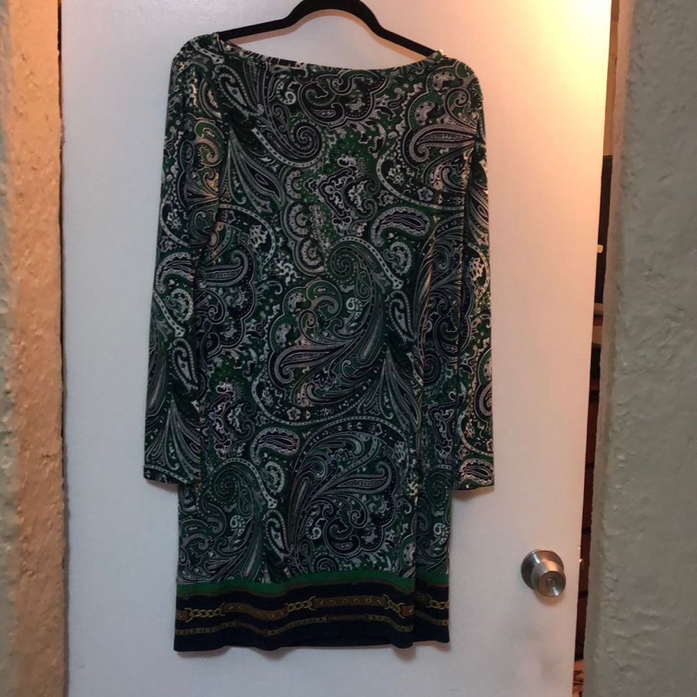 Michael kors knee length dress in paisley pattern